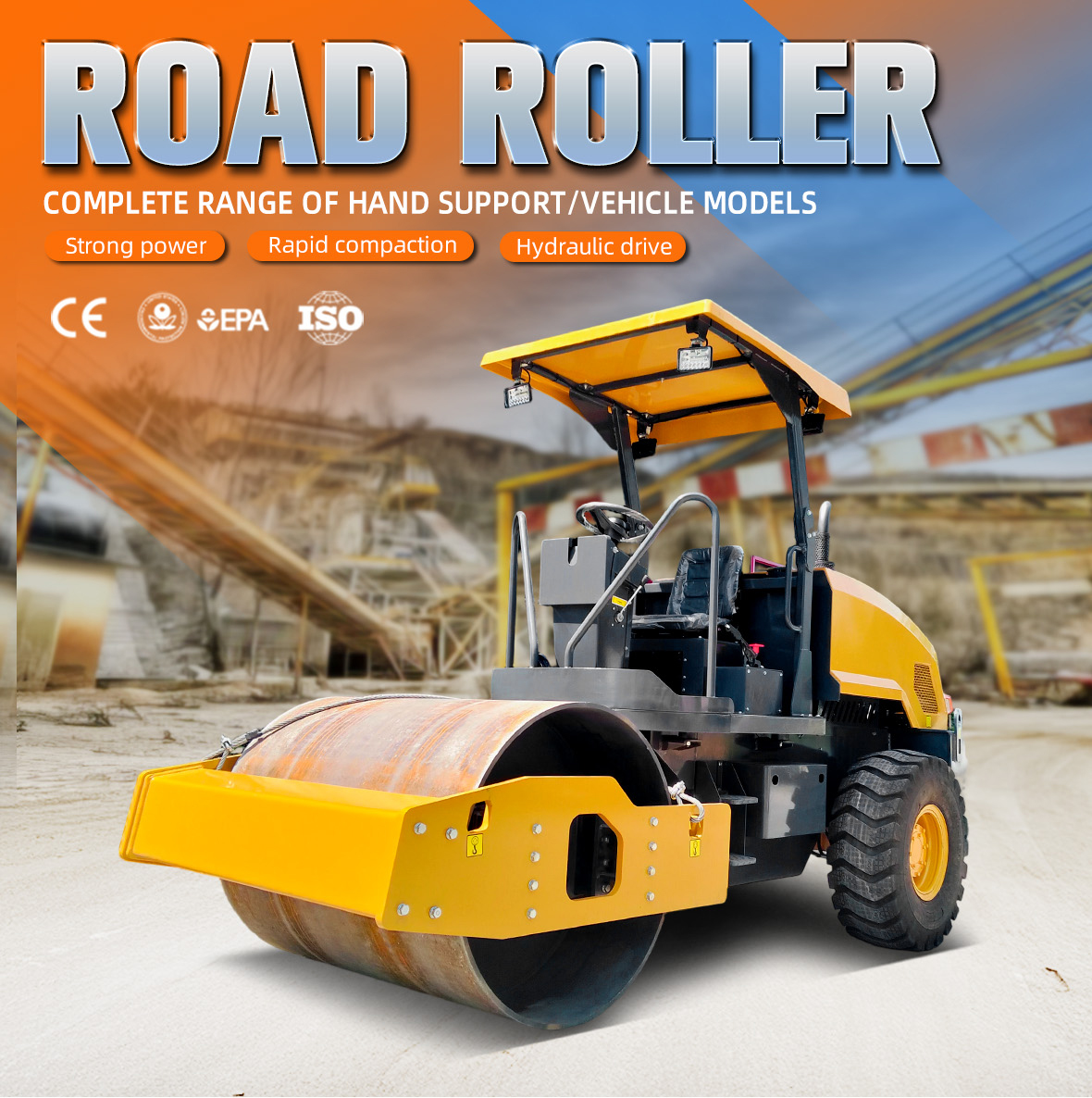 road roller 1 ton