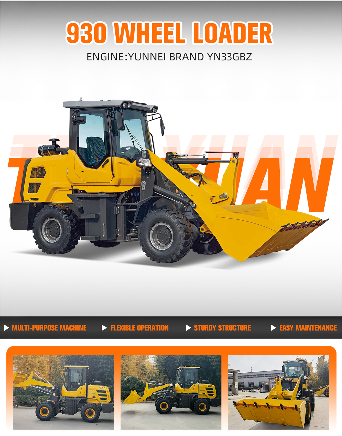 wheel loader ty30